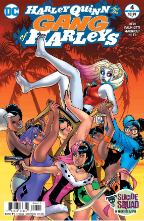 Harley Quinn and Her Gang of Harleys #  4 (DC Comics 2016)