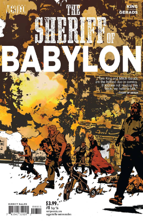 Sheriff of Babylon #  8 (Vertigo Comics 2016)