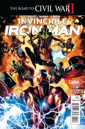 Invincible Iron Man # 11 (Marvel Comics 2016)