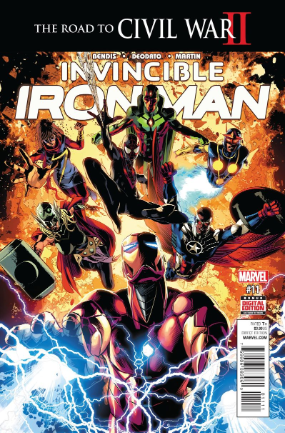 Invincible Iron Man # 11 (Marvel Comics 2016) Invincible Iron Man # 11 (Marvel Comics 2016)
