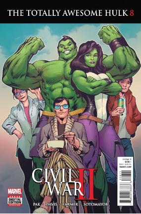 Totally Awesome Hulk #  8  (Marvel Comics 2016)