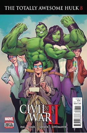 Totally Awesome Hulk # 8 (Marvel Comics 2016) Totally Awesome Hulk # 8 (Marvel Comics 2016)