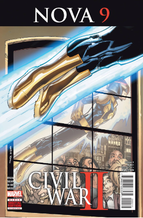 Nova volume 6 #  9 (Marvel Comics 2016)