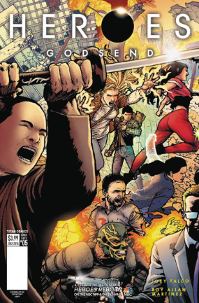 Heroes Godsend # 5 of 5 (Titan Comics 2016) Heroes Godsend # 5 of 5 (Titan Comics 2016)