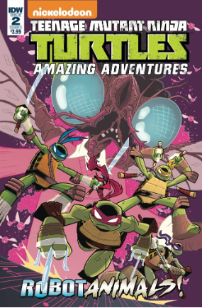 TMNT Amazing Adventures : Robotanimals #  2 of 3 (IDW Publishing 2017)