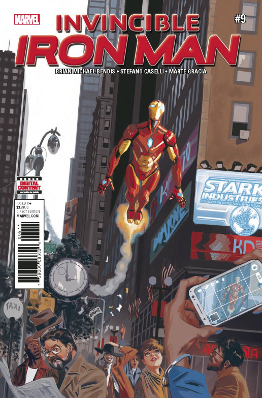 Invincible Iron Man, volume 3 #  9 (Marvel Comics 2017)