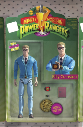 Mighty Morphin Power Rangers # 17 (Boom Studios 2017) Action Figure Variant Mighty Morphin Power Rangers # 17 (Boom Studios 2017) Action Figure Variant