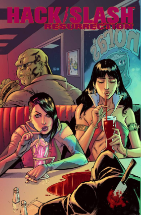 Hack/Slash Resurrection # 9 (Image Comics 2018) Hack/Slash Resurrection # 9 (Image Comics 2018)