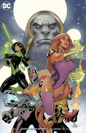 Justice League Odyssey # 1 (DC Comics 2018) Variant Cover Justice League Odyssey # 1 (DC Comics 2018) Variant Cover