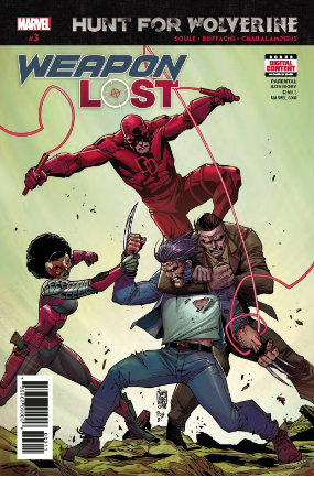 Hunt For Wolverine: Weapon Lost # 3 of 4 (Marvel Comics 2018) Hunt For Wolverine: Weapon Lost # 3 of 4 (Marvel Comics 2018)