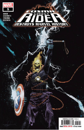Cosmic Ghost Rider Destroys Marvel History # 5 (Marvel Comics 2019) Comic Book Cosmic Ghost Rider Destroys Marvel History # 5 (Marvel Comics 2019) Comic Book