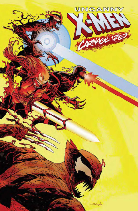 Uncanny X-Men, volume 5 # 21 (Marvel Comics 2019) Carnage-ized Variant Cover
