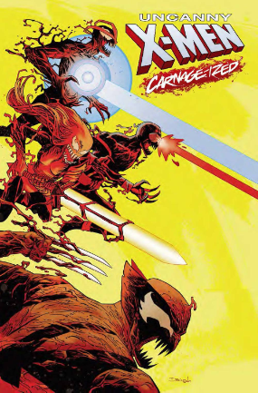 Uncanny X-Men, volume 5 # 21 (Marvel Comics 2019) Carnage-ized Variant Cover Uncanny X-Men, volume 5 # 21 (Marvel Comics 2019) Carnage-ized Variant Cover