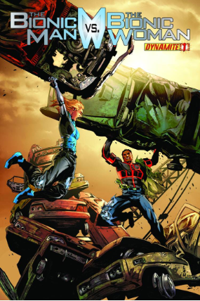 Bionic Man vs. Bionic Woman #  1 (Dynamite Comics 2012)