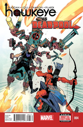Hawkeye vs Deadpool # 4 (Marvel Comics 2014)