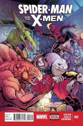 Spider-Man and The X-Men # 2 (Marvel Comics 2014)