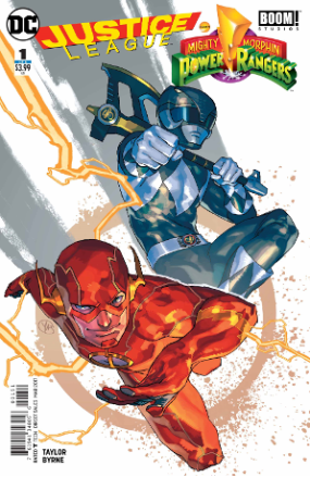 Justice League/Power Rangers # 1 (DC Comics 2017) Flash/Black Ranger Variant