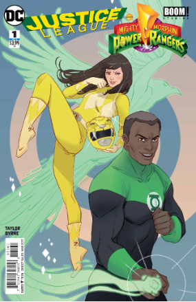 Justice League/Power Rangers # 1 (DC Comics 2017) Green Lantern/Yellow Ranger Variant Justice League/Power Rangers # 1 (DC Comics 2017) Green Lantern/Yellow Ranger Variant