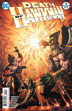 Death of Hawkman #  4 (Marvel Comics 2016) Death of Hawkman #  4 (Marvel Comics 2016)