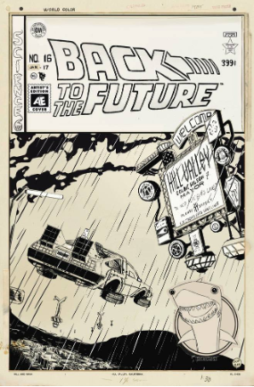 Back to the Future # 16 (IDW Comics 2016) Artist Edition Variant Back to the Future # 16 (IDW Comics 2016) Artist Edition Variant
