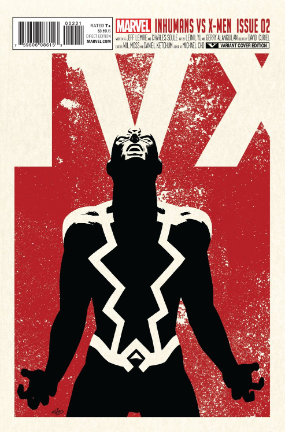 Inhumans VS X-Men # 2 of 6 (Marvel Comics 2016) Frank Cho Variant