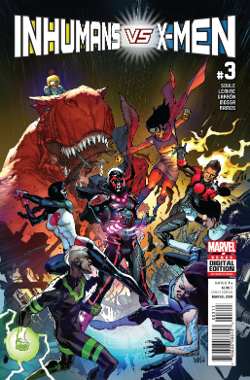 Inhumans VS X-Men # 3 of 6 (Marvel Comics 2016) Inhumans VS X-Men # 3 of 6 (Marvel Comics 2016)