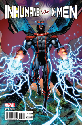 Inhumans VS X-Men # 3 of 6 (Marvel Comics 2016) X-Men Variant