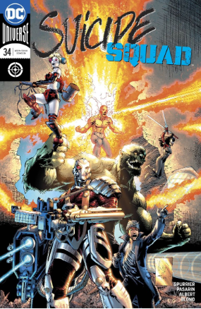 Suicide Squad # 34 (DC Comics 2017) Variant Cover Suicide Squad # 34 (DC Comics 2017) Variant Cover