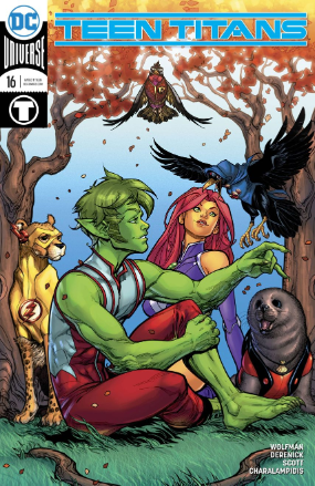 Teen Titans # 16 (DC Comics 2018) Variant Cover Teen Titans # 16 (DC Comics 2018) Variant Cover