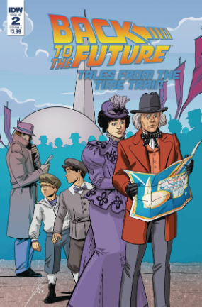 Back to the Future Time Train # 2 (IDW Comics 2017)
