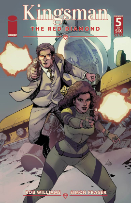 Kingsman, The Red Diamond # 5 of 6 (Image Comics 2017) Kingsman, The Red Diamond # 5 of 6 (Image Comics 2017)