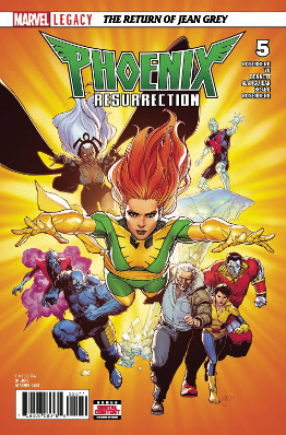 Phoenix Resurrection # 5 of 5 (Marvel Comics 2017)