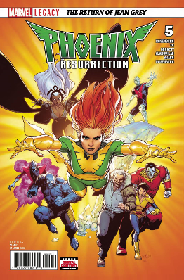 Phoenix Resurrection # 5 of 5 (Marvel Comics 2017) Phoenix Resurrection # 5 of 5 (Marvel Comics 2017)