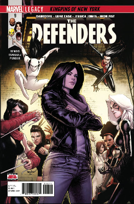Defenders #  9 Leg (Marvel Comics 2017)