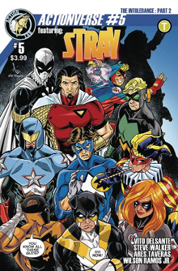 Actionverse # 5 Featuring Stray (Action Lab Comics 2017) Actionverse # 5 Featuring Stray (Action Lab Comics 2017)