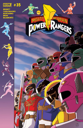 Mighty Morphin Power Rangers # 35 (Boom Comics 2019) Gibson Variant Mighty Morphin Power Rangers # 35 (Boom Comics 2019) Gibson Variant