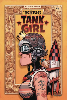 King Tank Girl #  4 of 5 (Albatross Funnybooks 2021)