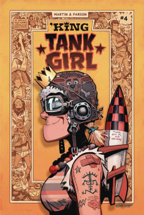 King Tank Girl #  4 of 5 (Albatross Funnybooks 2021) King Tank Girl #  4 of 5 (Albatross Funnybooks 2021)