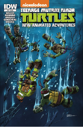 TMNT: New Animated Adventures # 18 (IDW Comics 2014)