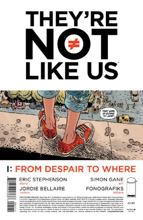 They're Not Like Us # 1 (Image Comics 2014) They're Not Like Us # 1 (Image Comics 2014)