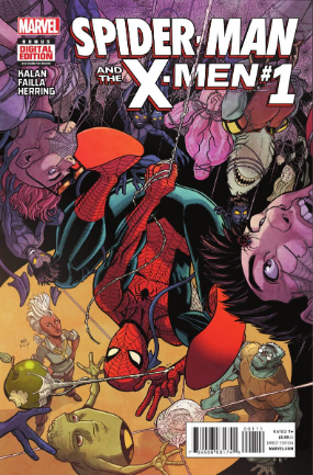 Spider-Man and The X-Men # 1 (Marvel Comics 2014)