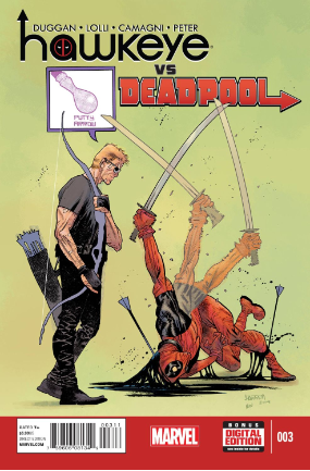 Hawkeye vs Deadpool # 3 (Marvel Comics 2014)