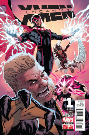 Uncanny X-Men, fourth series #  1 (Marvel Comics 2015)