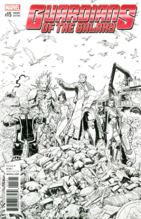 Guardians of The Galaxy, Volume 5 # 15 (Marvel Comics 2019) Limited Retailer Incentive Variant Cover. Guardians of The Galaxy, Volume 5 # 15 (Marvel Comics 2019) Limited Retailer Incentive Variant Cover.