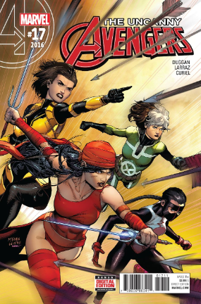 Uncanny Avengers, volume 3  # 17 (Marvel Comics 2016)