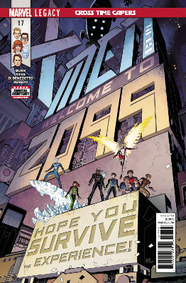 X-Men Blue # 17 LEG (Marvel Comics 2017)