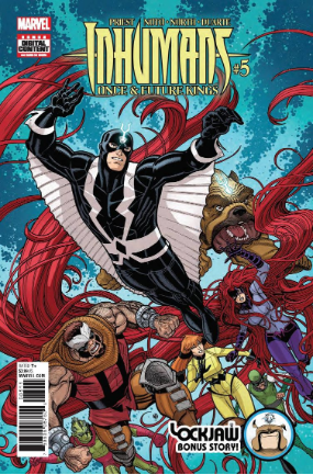 Inhumans Once And Future Kings #  5 (Marvel Comics 2017)