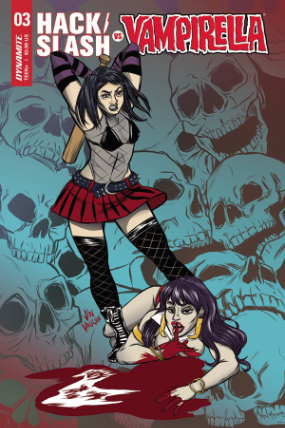 Hack/Slash Vs. Vampirella # 3 of 5 (Dynamite Comics 2017) Hack/Slash Vs. Vampirella # 3 of 5 (Dynamite Comics 2017)