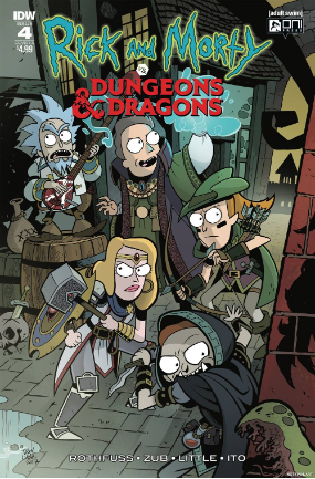Rick and Morty vs. Dungeons and Dragons #  4 (Oni Press 2018)