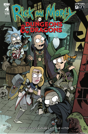 Rick and Morty vs. Dungeons and Dragons # 4 (Oni Press 2018) Rick and Morty vs. Dungeons and Dragons # 4 (Oni Press 2018)